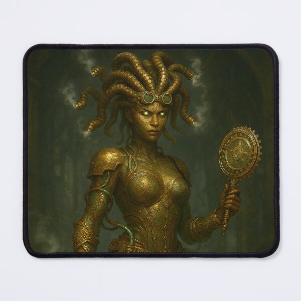 Item preview, Steampunk Gorgon in Foggy Factory designed and sold by WhiteWolfe0127.