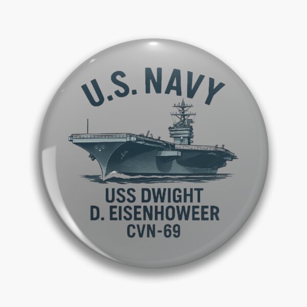 Item preview, USS Dwight D. Eisenhower  designed and sold by getpressedshirt.