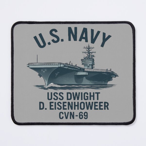 Item preview, USS Dwight D. Eisenhower  designed and sold by getpressedshirt.