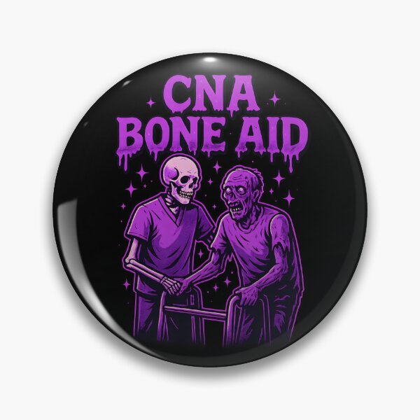 Item preview, CNA Bone Aid – Funny Skeleton Nursing Assistant Art for CNAs, Caregivers & Healthcare Workers | Medical Humor Design designed and sold by ClinicalHubs.
