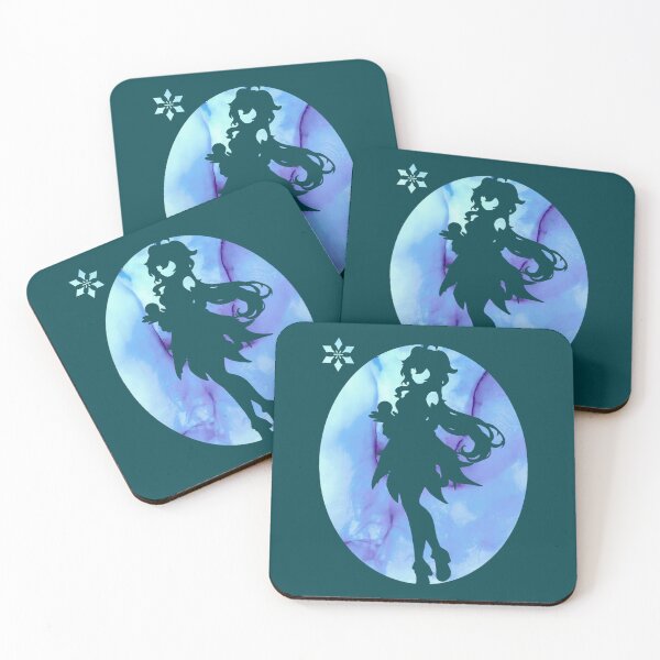 Item preview, Genshin Impact Ganyu Silhouette designed and sold by pureLinen.