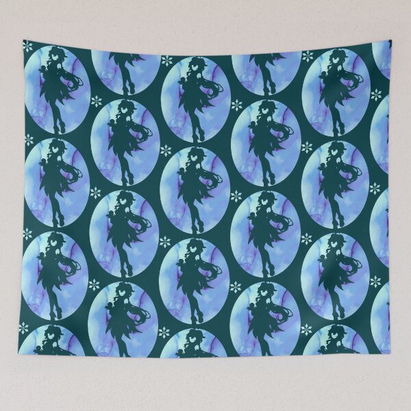 Item preview, Genshin Impact Ganyu Silhouette designed and sold by pureLinen.