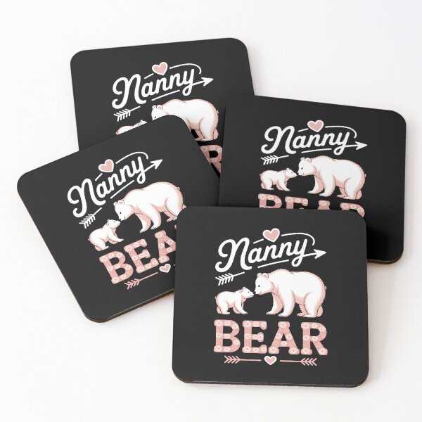 Item preview, Cute Nanny Bear Floral Flower Family Funny Mothers Day 2025 designed and sold by FranzFriesen.