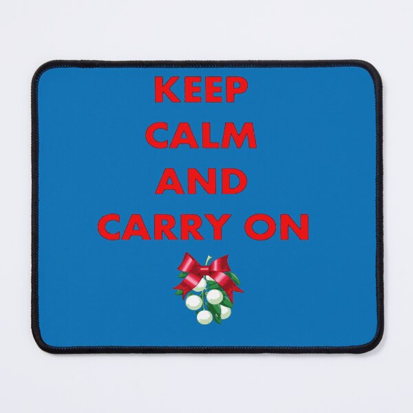 Item preview, Keep Calm and Carry On Kissing Me Under The Mistletoe designed and sold by taiche.
