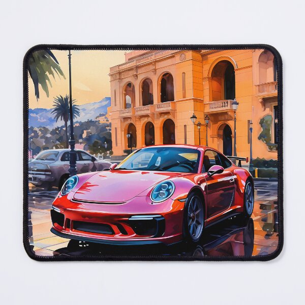 Item preview, Sleek Turbocharged Machine Parked In Elegant City Square designed and sold by RevUpDesign.