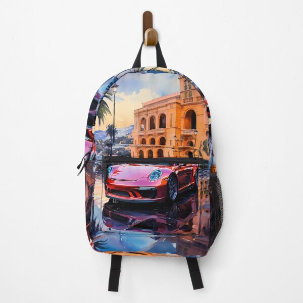 Item preview, Sleek Turbocharged Machine Parked In Elegant City Square designed and sold by RevUpDesign.