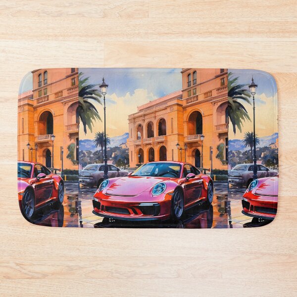 Item preview, Sleek Turbocharged Machine Parked In Elegant City Square designed and sold by RevUpDesign.