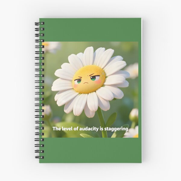 Item preview, The Level of Audacity Is Staggering – Daisy Meme designed and sold by Buttonquill.