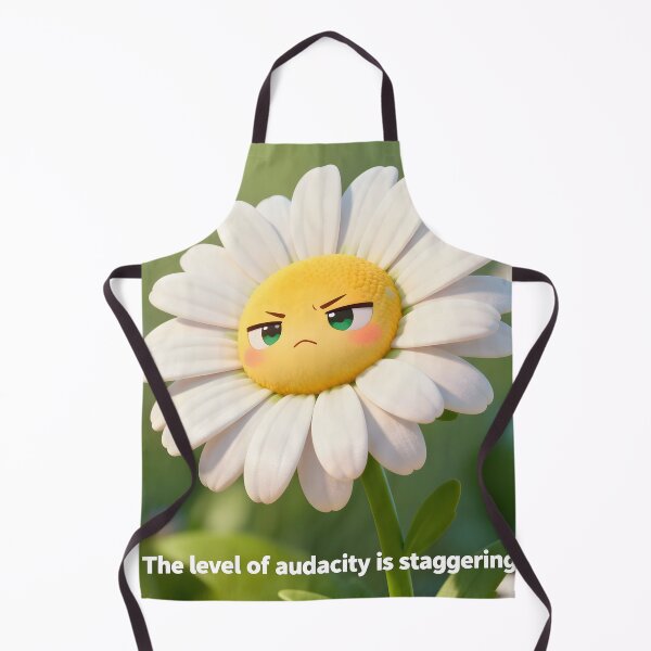 Item preview, The Level of Audacity Is Staggering – Daisy Meme designed and sold by Buttonquill.
