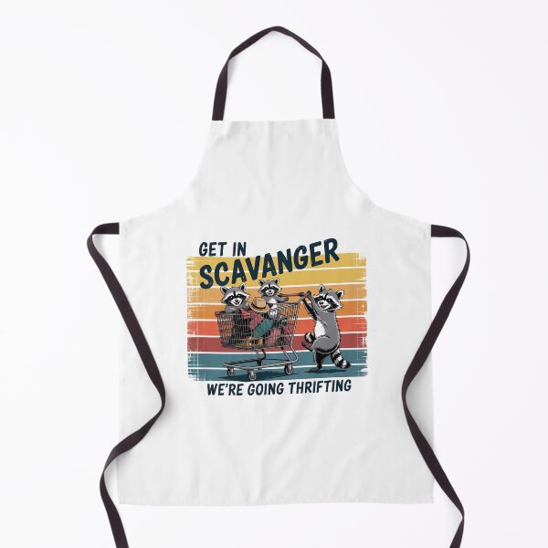 Item preview, Get In Scavanger We'Re Going Thrifting Raccoon Lover  designed and sold by ChristopStano.