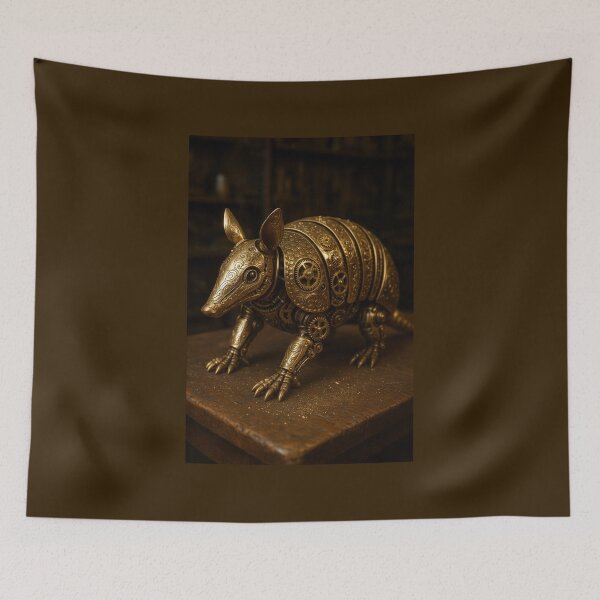 Item preview, Steampunk Clockwork Armadillo designed and sold by Tridentulus.