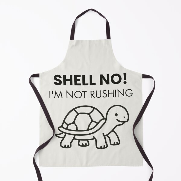 Item preview, Shell No! I`m Not Rushing | Cute Turtle designed and sold by Anniko Art Studio.