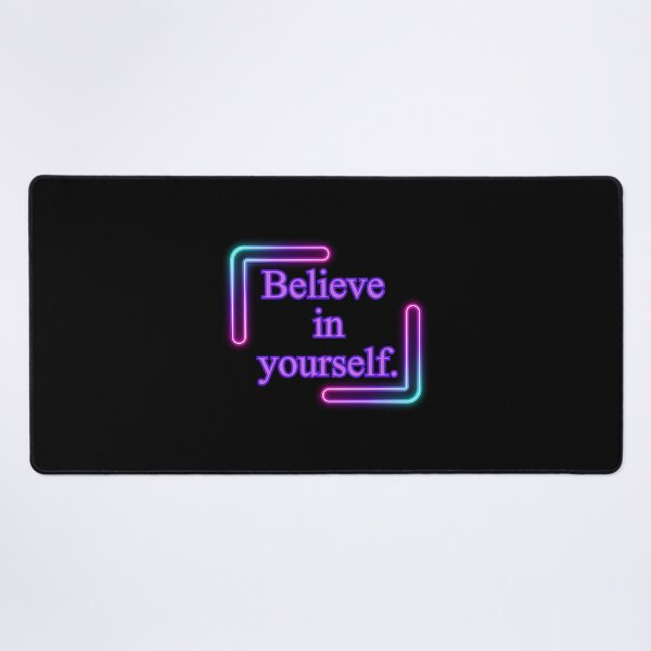 Item preview, Believe in yourself. short slogans, quotes, motivation, think, achieve,daily quote,joyful,cheerful,positive quote,christmas gift,festive, designed and sold by chipmuckdesignn.