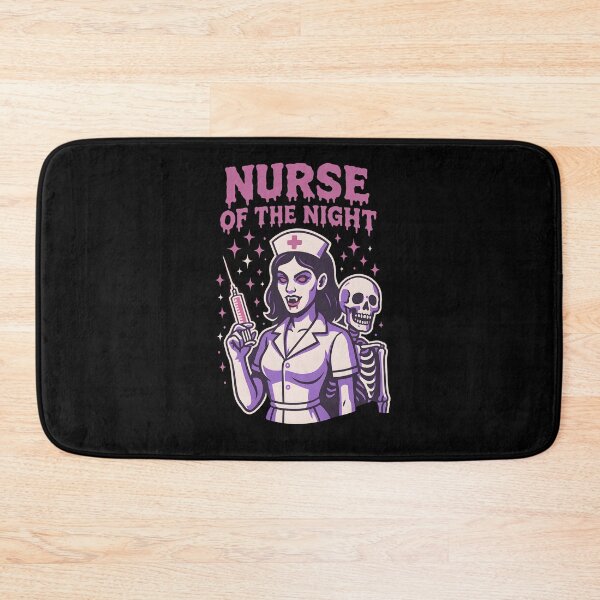 Item preview, Nurse of the Night – Gothic Vampire Nurse Art for RNs, LPNs & Night Shift Healthcare Heroes | Halloween Nurse Gift Design designed and sold by ClinicalHubs.