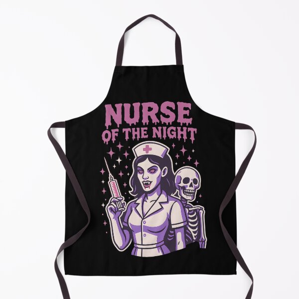 Item preview, Nurse of the Night – Gothic Vampire Nurse Art for RNs, LPNs & Night Shift Healthcare Heroes | Halloween Nurse Gift Design designed and sold by ClinicalHubs.