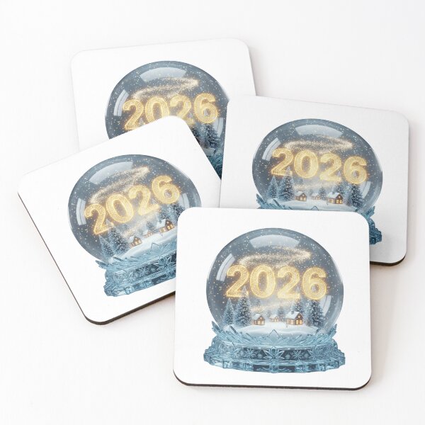 Item preview, Magical 2026 Snow Globe - Cozy Winter Wonderland & Happy New Year designed and sold by MonaRose_Art.