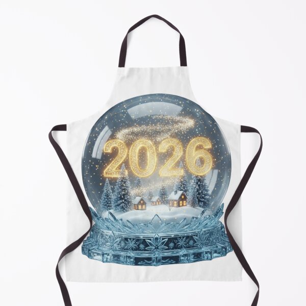 Item preview, Magical 2026 Snow Globe - Cozy Winter Wonderland & Happy New Year designed and sold by MonaRose_Art.