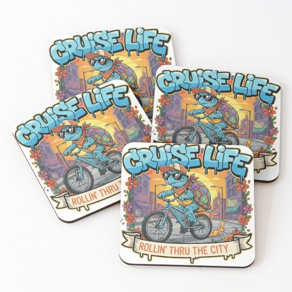 Item preview, Extreme BMX Turtle Graffiti - Bike Life Street Art Design designed and sold by RainUlan53.