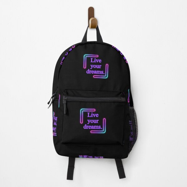 Item preview, Live your dreams. short slogans, quotes, motivation, think, achieve,daily quote,joyful,cheerful,positive quote,christmas gift,festive,  designed and sold by chipmuckdesignn.