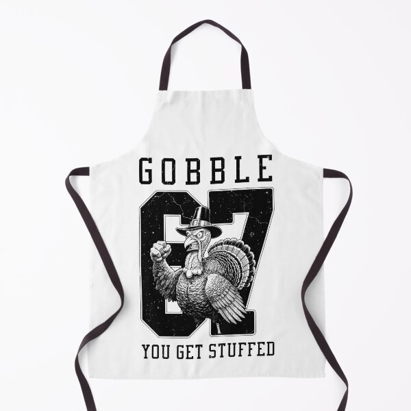 Item preview, 67 Turkey Six Seven 6 7 Funny Thanksgiving Get Stuffed designed and sold by GrandeDuc.