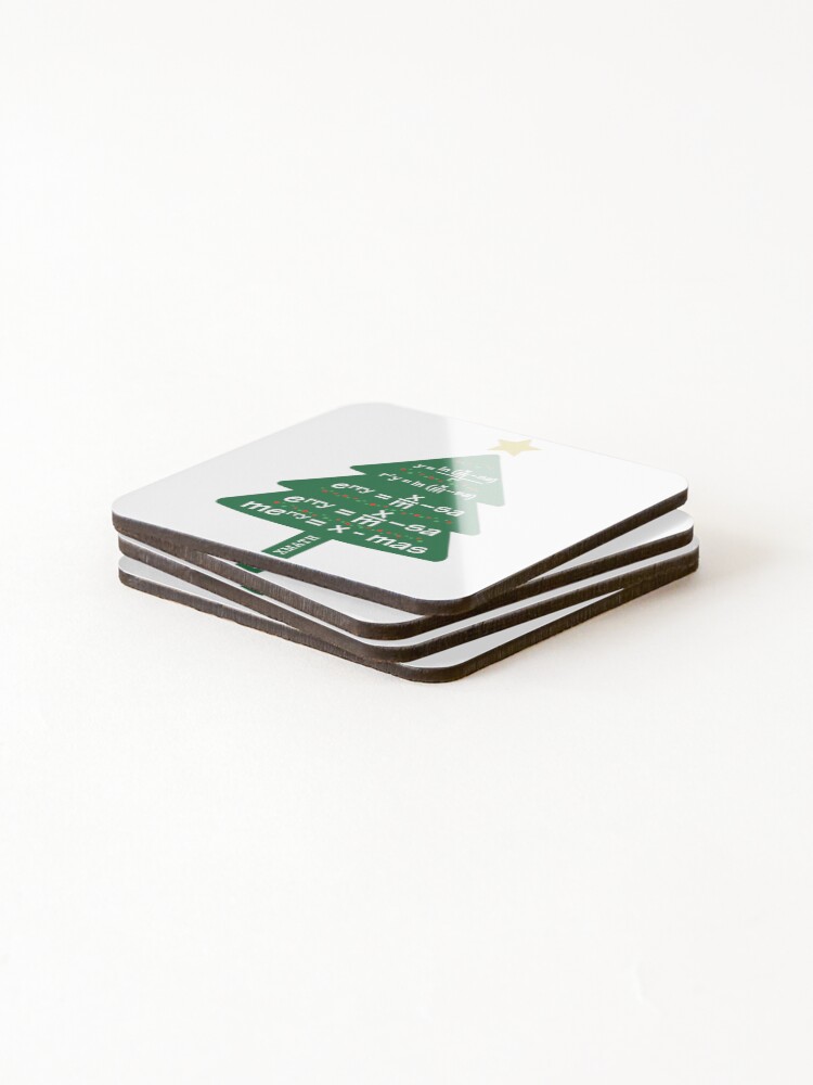 Thumbnail 4 of 5, Coasters (Set of 4), X-Math designed and sold by aipolohu.