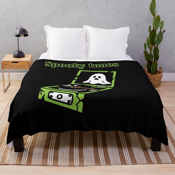 Item preview, Spooky tunes in green Aesthetic Alternative Tshirt designed and sold by OldSkullDesigns.