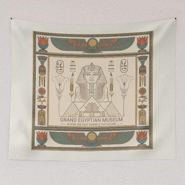 Item preview, Grand Egyptian Museum Egypt Heritage Design designed and sold by Verycutethings.