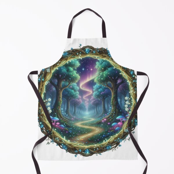 Item preview, Enchanted Forest Portal - Magical Fairycore & Whimsical Glowing Path designed and sold by MonaRose_Art.