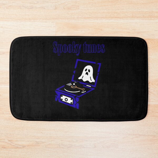 Item preview, Spooky tunes in dark blue Aesthetic Alternative Tshirt designed and sold by OldSkullDesigns.