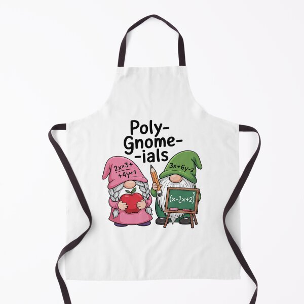 Item preview, Math Teacher Poly-gnome-ials Algebra Teacher Calculus designed and sold by EllinoKlemo.