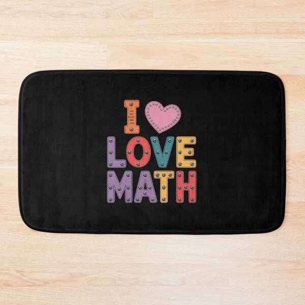Item preview, Mathematician Teacher Kids Physicist I Love Math  designed and sold by EllinoKlemo.