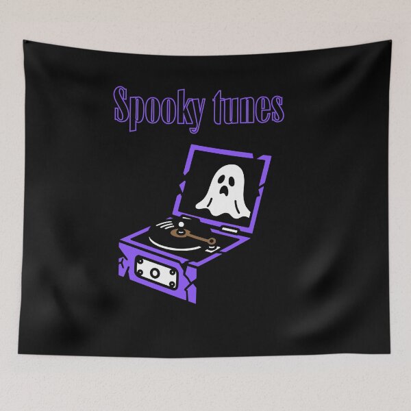 Item preview, Spooky tunes in purple Aesthetic Alternative Tshirt designed and sold by OldSkullDesigns.