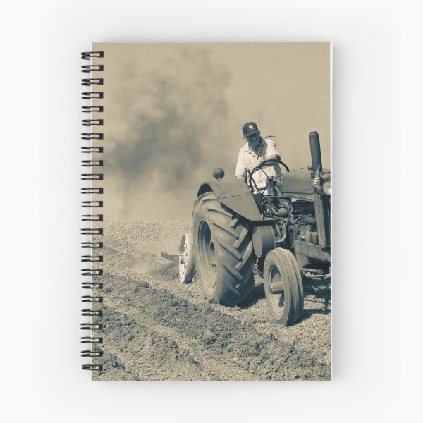 Item preview, Sepia Tractor ploughing  designed and sold by hawkie.