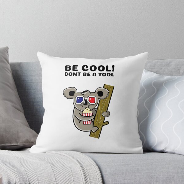 Item preview, Be Cool! Don’t Be a Tool | Funny Koala Popcorn T-Shirt designed and sold by mickkelly68.