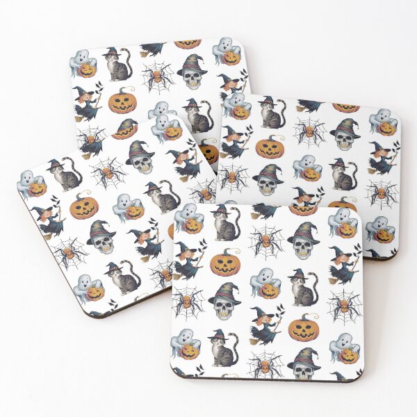 Item preview, Watercolor illustration  of Halloween  designed and sold by Sameena Fatima.