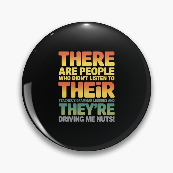 Item preview, Their There They're Art For Men Women Kids ELA Teacher  designed and sold by EllinoKlemo.
