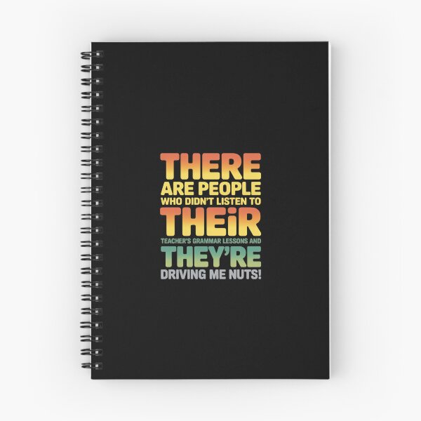 Item preview, Their There They're Art For Men Women Kids ELA Teacher  designed and sold by EllinoKlemo.