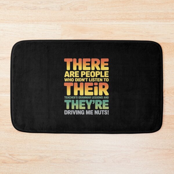 Item preview, Their There They're Art For Men Women Kids ELA Teacher  designed and sold by EllinoKlemo.