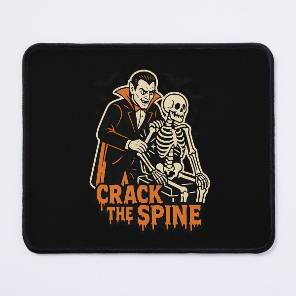 Item preview, Crack The Spine – Funny Chiropractor & Orthopedic Doctor Halloween Design | Spine Care Humor Gift for PTs & Bone Specialists designed and sold by ClinicalHubs.