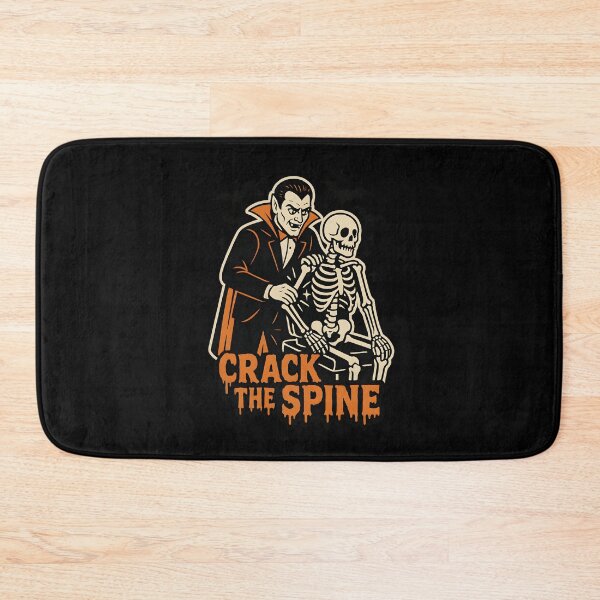 Item preview, Crack The Spine – Funny Chiropractor & Orthopedic Doctor Halloween Design | Spine Care Humor Gift for PTs & Bone Specialists designed and sold by ClinicalHubs.