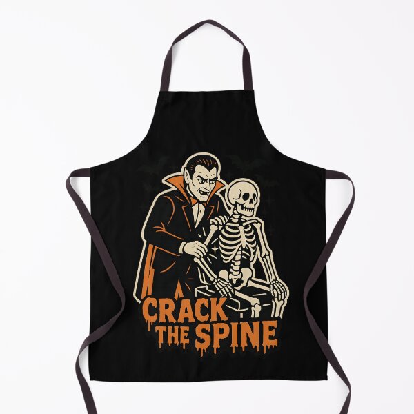 Item preview, Crack The Spine – Funny Chiropractor & Orthopedic Doctor Halloween Design | Spine Care Humor Gift for PTs & Bone Specialists designed and sold by ClinicalHubs.