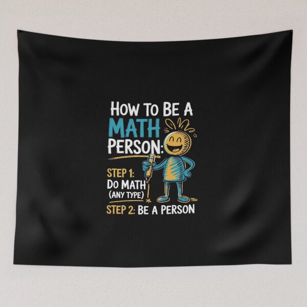 Item preview, How To Be A Math Person - Teacher Mathematics Professor  designed and sold by EllinoKlemo.