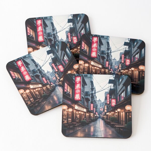 Item preview, GYEONGNIDANGILL SEOUL SOUTH KOREA EVENING  designed and sold by DottedEarth.