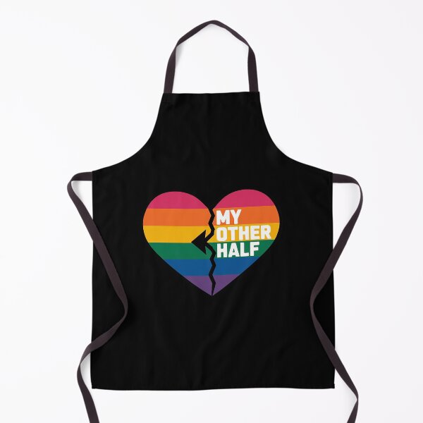 Item preview, My Other Half Gay Couple Rainbow Flag Pride LGBTQ designed and sold by NeomiStoreSS.