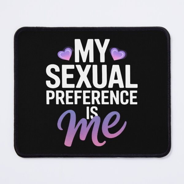 Item preview, My Sexual Preference Is Me Cute Heart Love Asexual Pride  designed and sold by NeomiStoreSS.