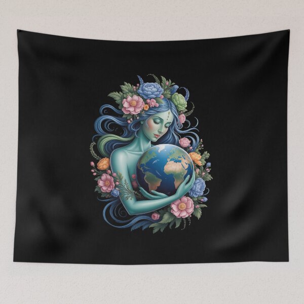 Item preview, Green Mother Earth Day Gaia Save Our Planet designed and sold by FranzFriesen.