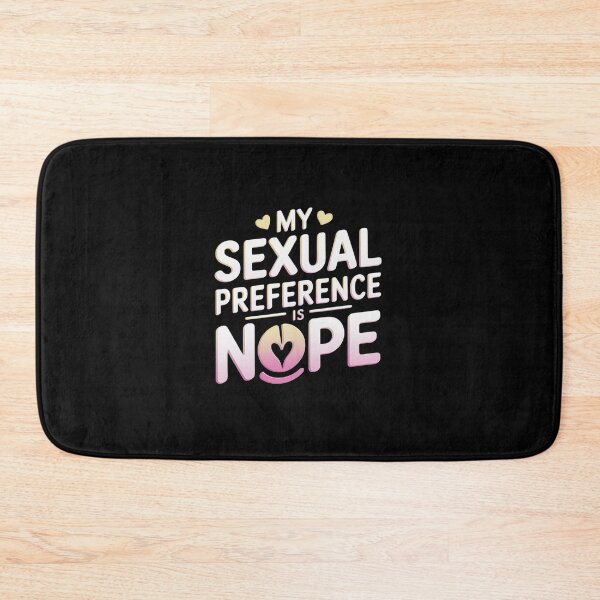 Item preview, My Sexual Preference Is Nope Asexual Pride designed and sold by NeomiStoreSS.