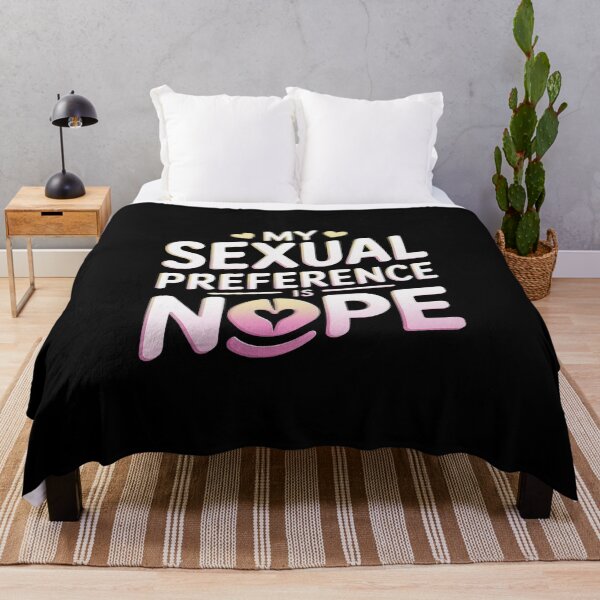 Item preview, My Sexual Preference Is Nope Asexual Pride designed and sold by NeomiStoreSS.