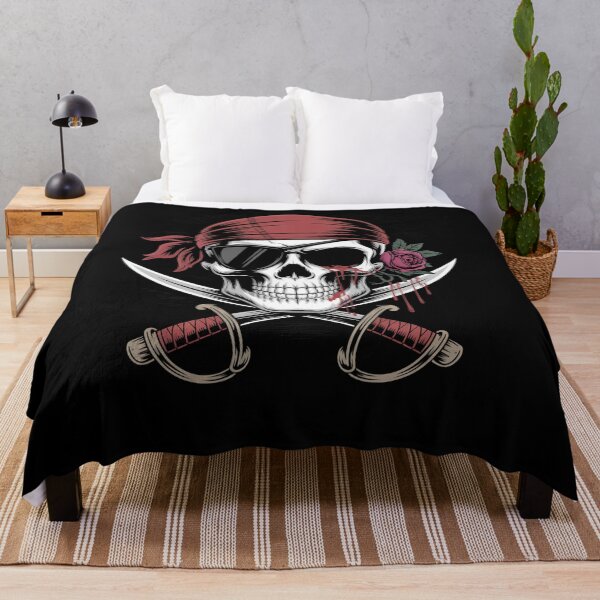 Item preview, Pirate Flag Skull designed and sold by Veroniadic.