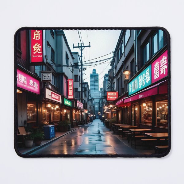 Item preview, SEOUL SOUTH KOREA GYEONGNIDANGIL RESTAURANT STREETS designed and sold by DottedEarth.